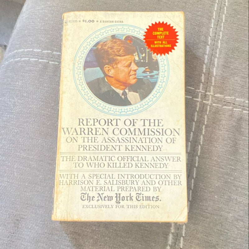 Report of the Warren Commision on the Assaination of President Kennedy 