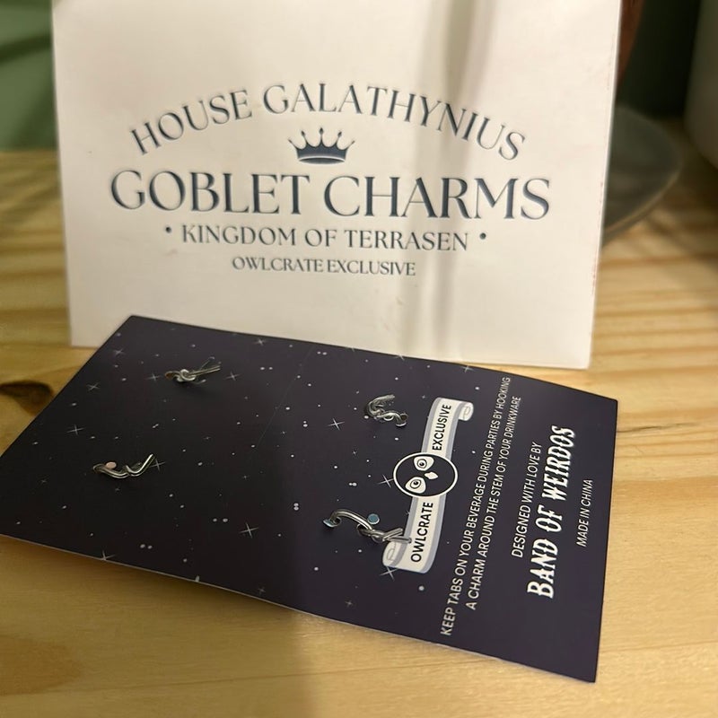 Wine Charms - Throne of Glass