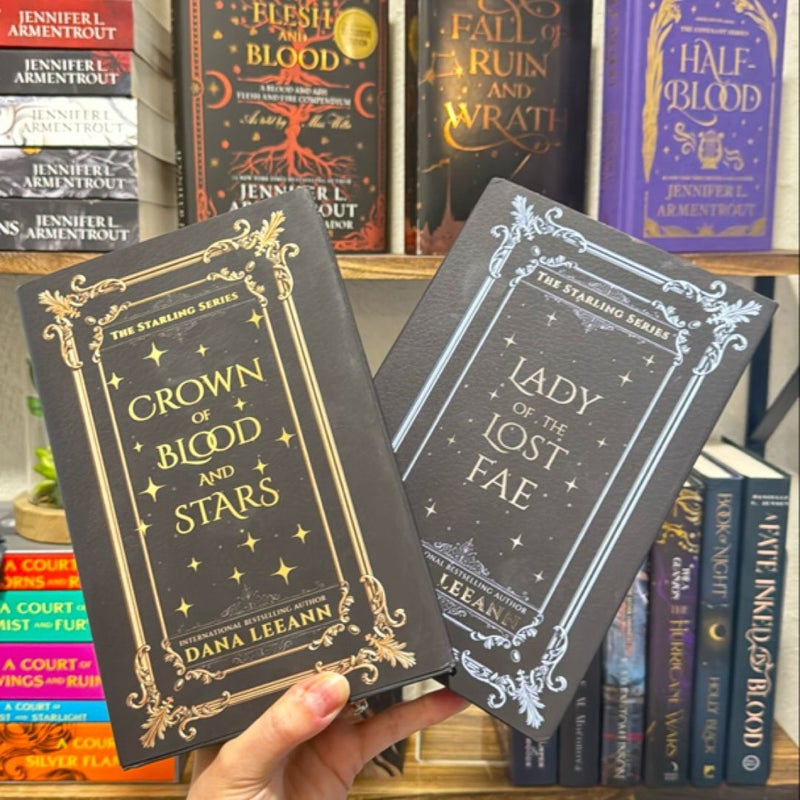 Starling Series - Crown of Blood and Stars & Lady of the Lost Fae (Dark edition)