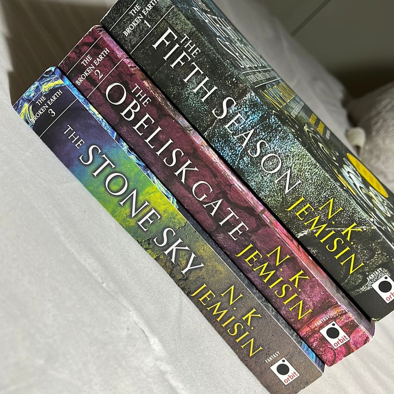 The Broken Earth Trilogy (The Fifth Season, The Obelisk Gate, The Stone Sky)