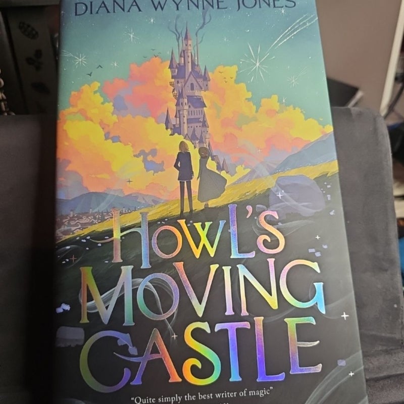 HOWL'S MOVING CASTLE by Diana Wynne Jones FAIRYLOOT EXCLUSIVE HC ~ Sprayed Edges