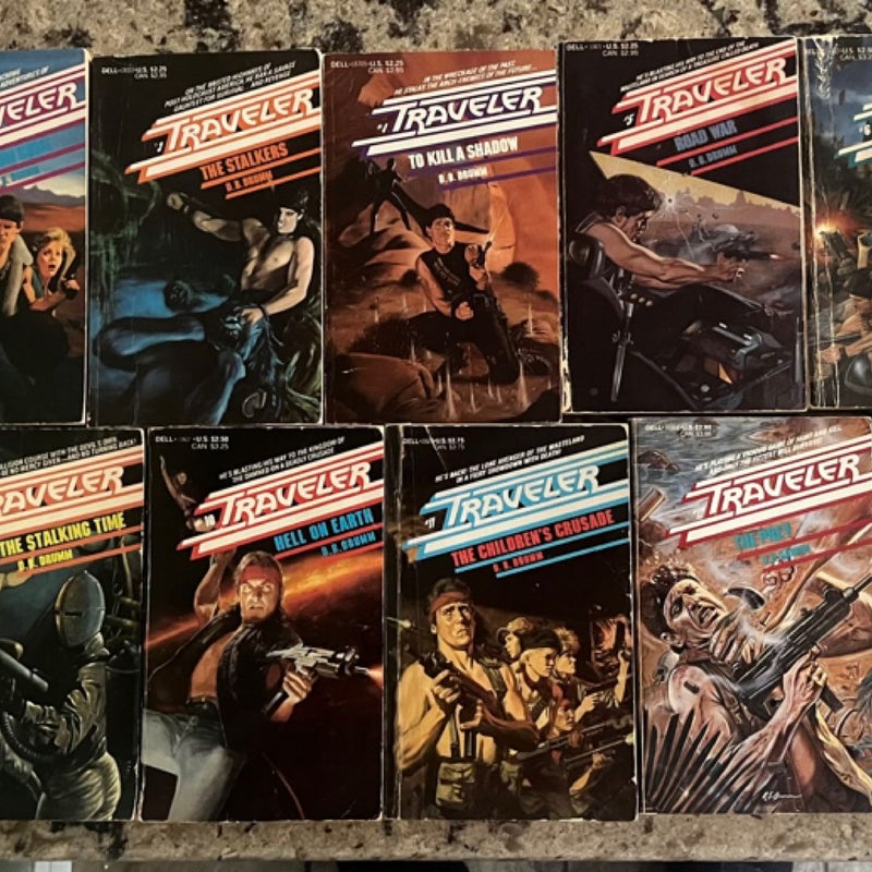 Traveler Book lot. Complete set