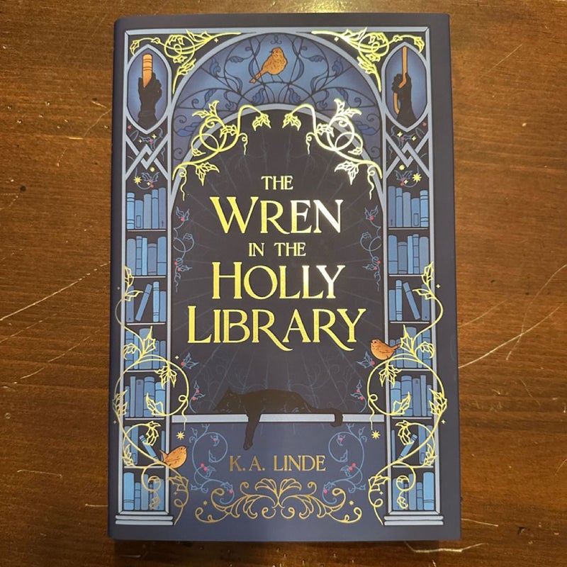 The Wren in the Holly Library - Signed by Author - Fairyloot Romantasy Special Edition