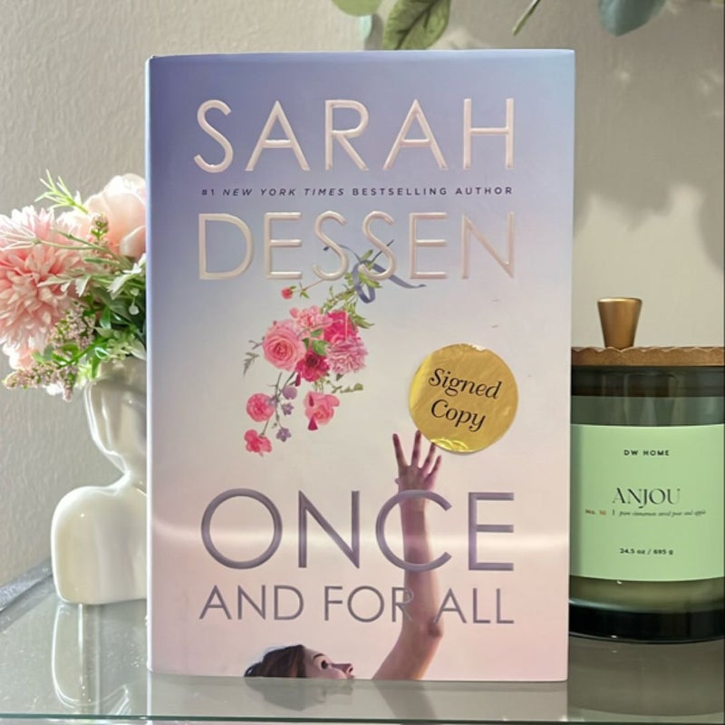 Once and for All (Signed Copy)
