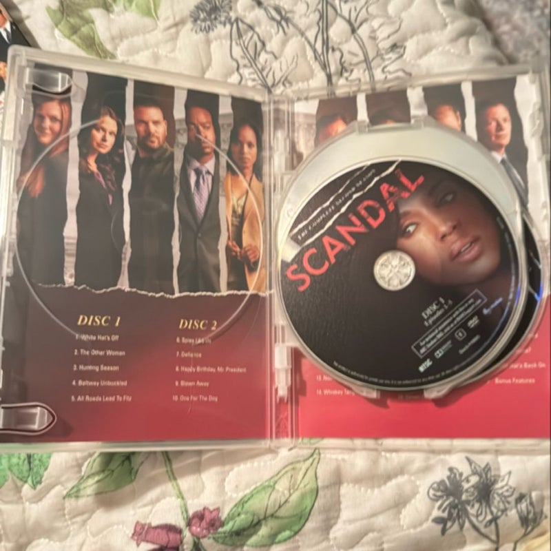 BUNDLE: Scandal, the first THREE complete seasons