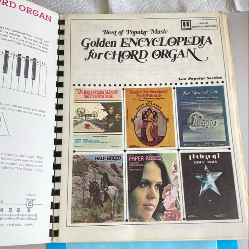 Golden Encyclopedia for Chord Organ 