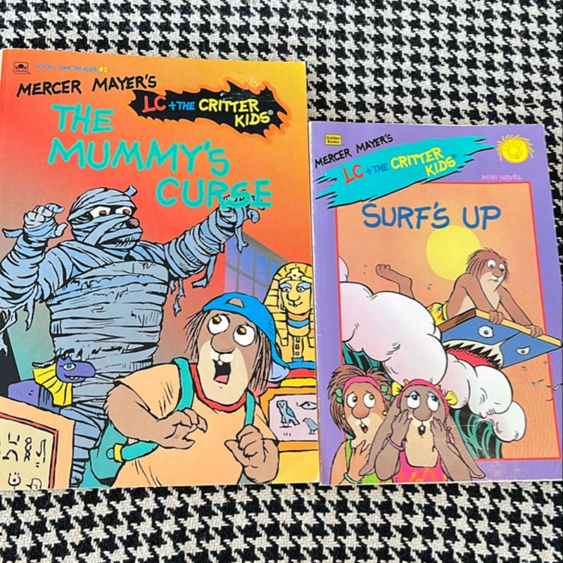 Little Critter 1994 bundle: Surf’s Up and The Mummy’s Curse