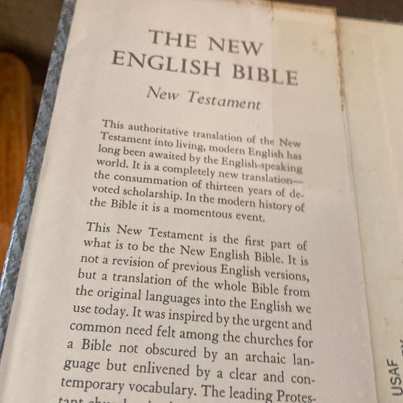 Vintage 1961, The New English Bible -New Testament 