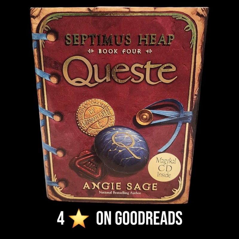 Septimus Heap, Book Four: Queste | 4 ⭐️ on Goodreads 