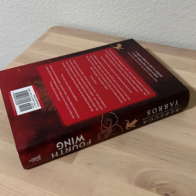 Fourth Wing (Special Edition) by Rebecca Yarros, Hardcover Pangobooks