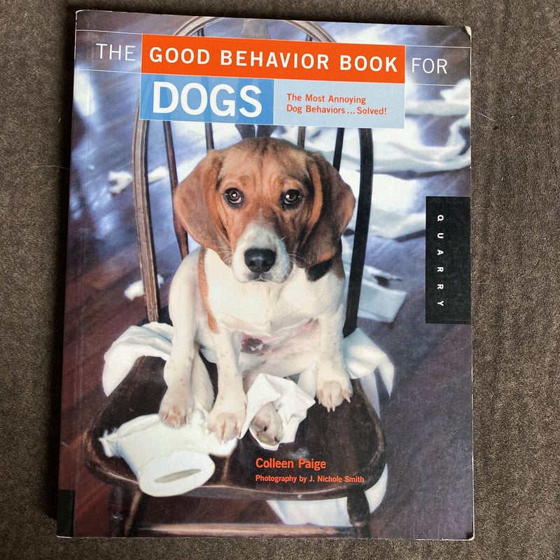 The Good Behavior Book for Dogs