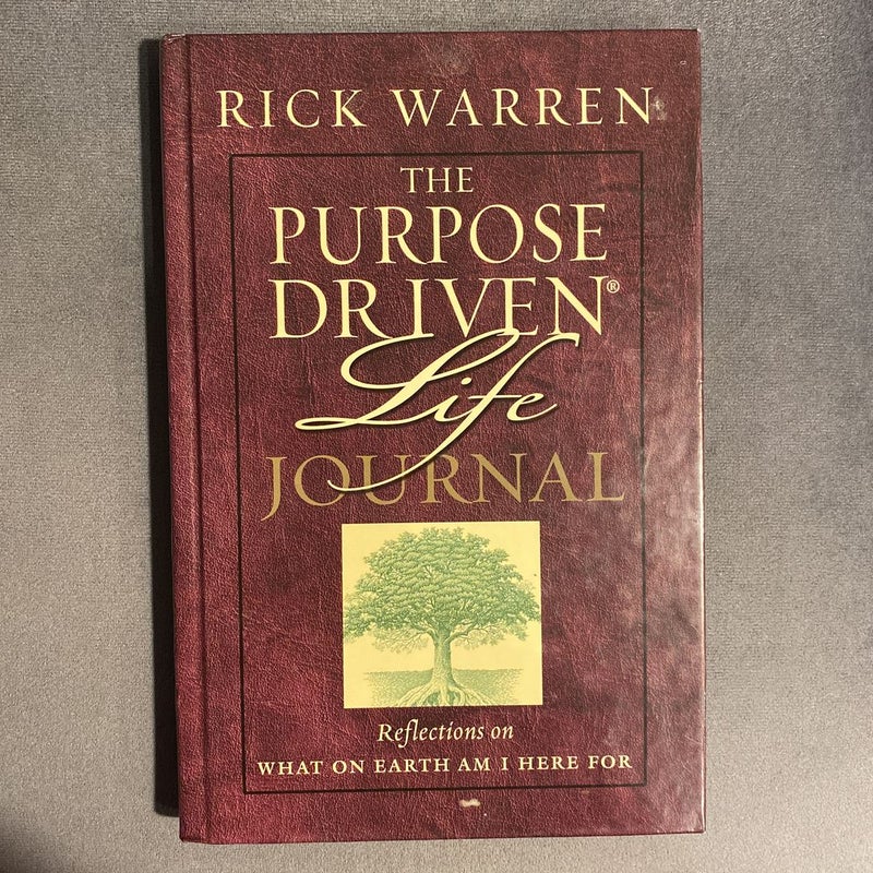 The Purpose-Driven Life Prayer Journal by Rick Warren, Hardcover 