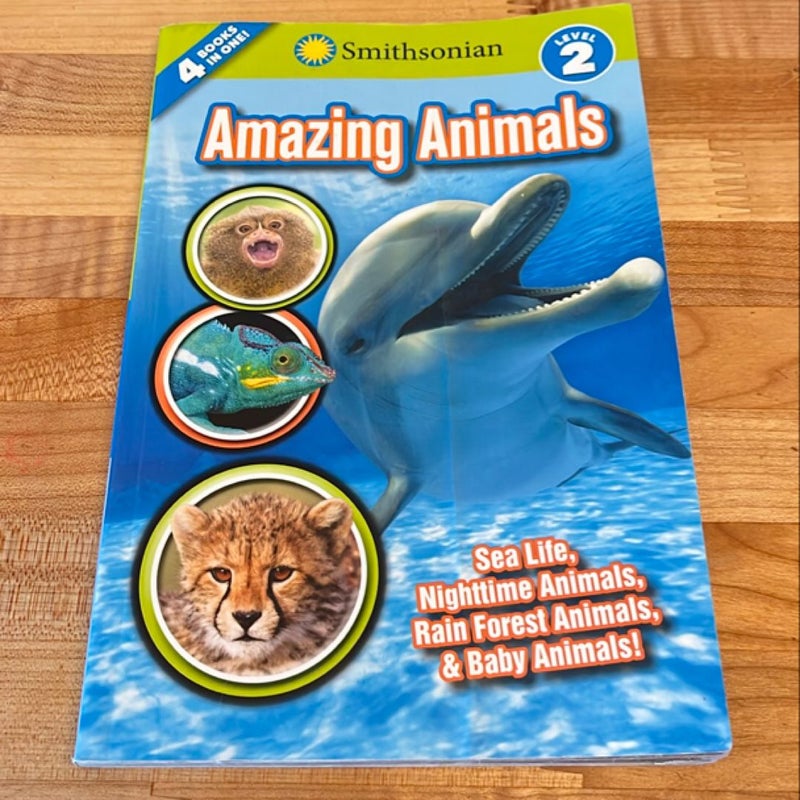 Smithsonian Readers: Amazing Animals Level 2