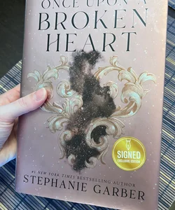 Once upon a broken heart - Barnes and Noble signed special edition