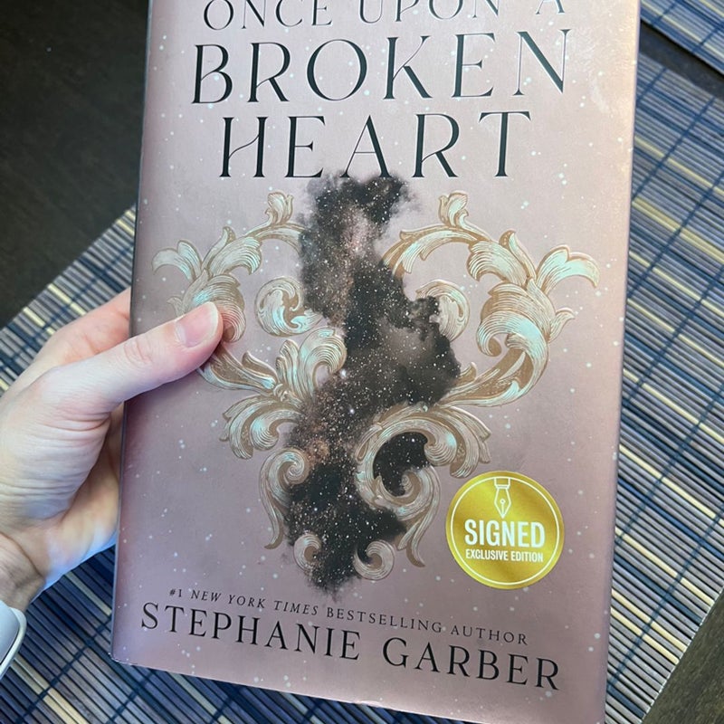 Once upon a broken heart - Barnes and Noble signed special edition