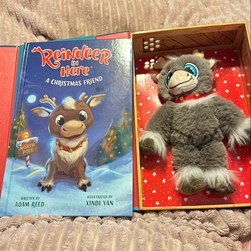 Reindeer In Here - Book and Plush