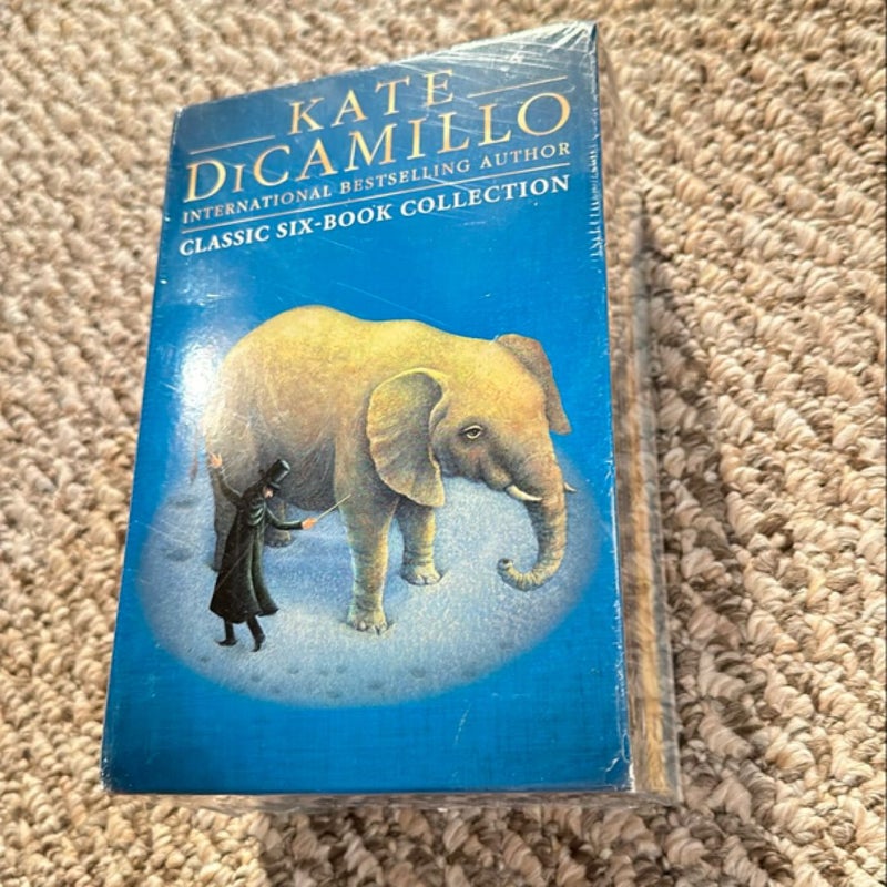 Kate DiCamillo Classic Six-Book Collection: Tales of Despereaux, Edward Tulane, Flora & Ulysses, Winn Dixie, Magician’s Elephant, Tiger Rising