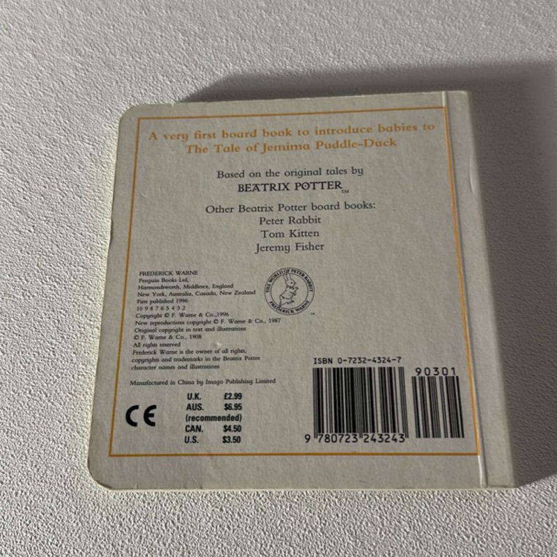 Meet Jemima Puddle Duck