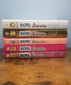 Dork Diaries Lot of 5 Books
