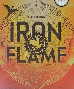 Iron Flame SIGNED *Misprint*