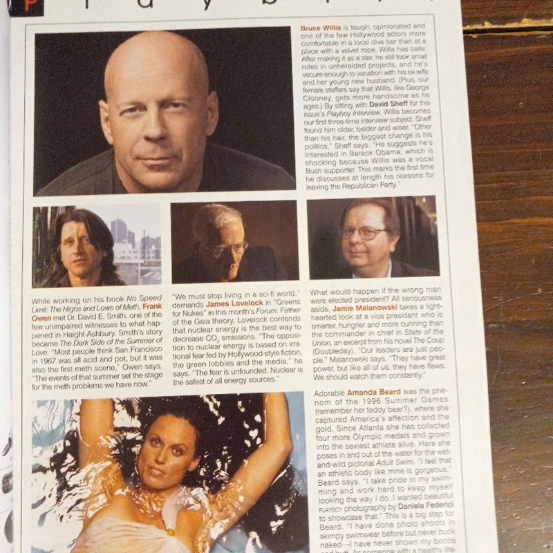Playboy July 2007 Featuring Amanda Beard 
