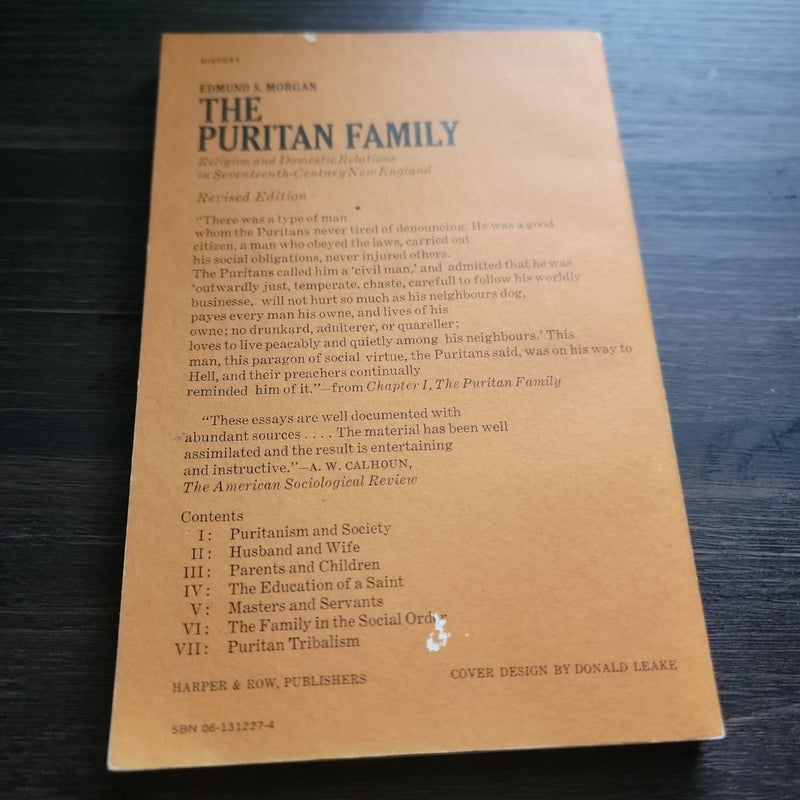 The Puritan Family 