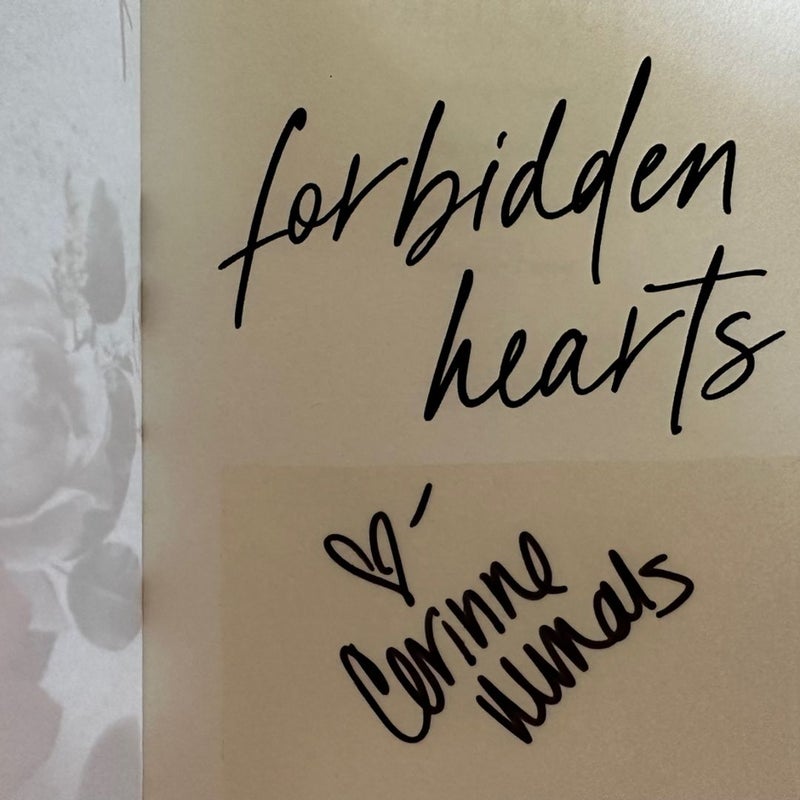 SIGNED Special Edition Forbidden Hearts