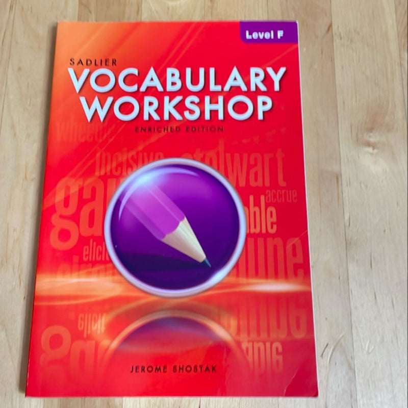 Vocabulary Workshop