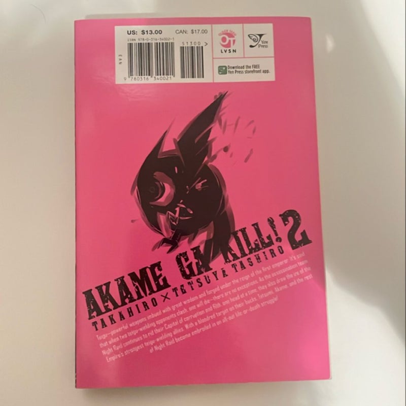 Akame Ga KILL! Volume 2