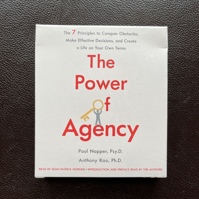 The Power of Agency Audiobook. 8 Cd Set