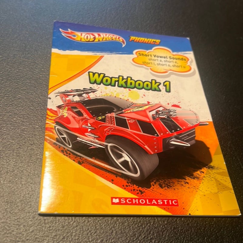 Hot wheels phonics Workbook 1