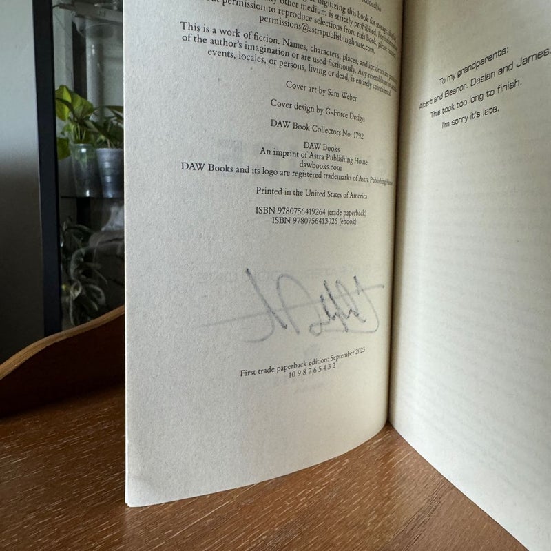 Empire of Silence - SIGNED