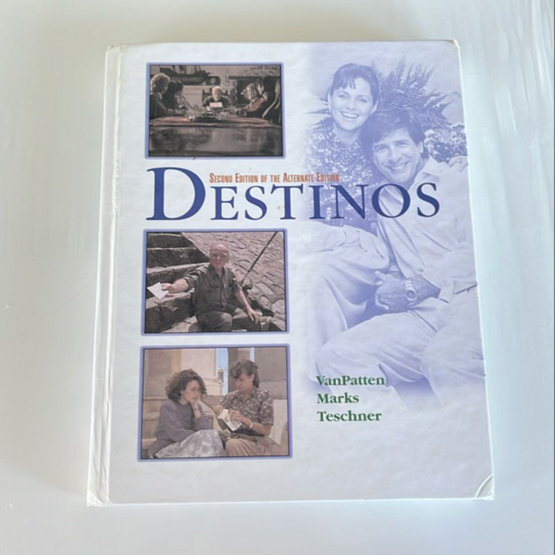 Destinos Student Edition W/Listening Comprehension Audio CD