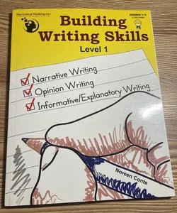 Building Prewriting Skills Level 1