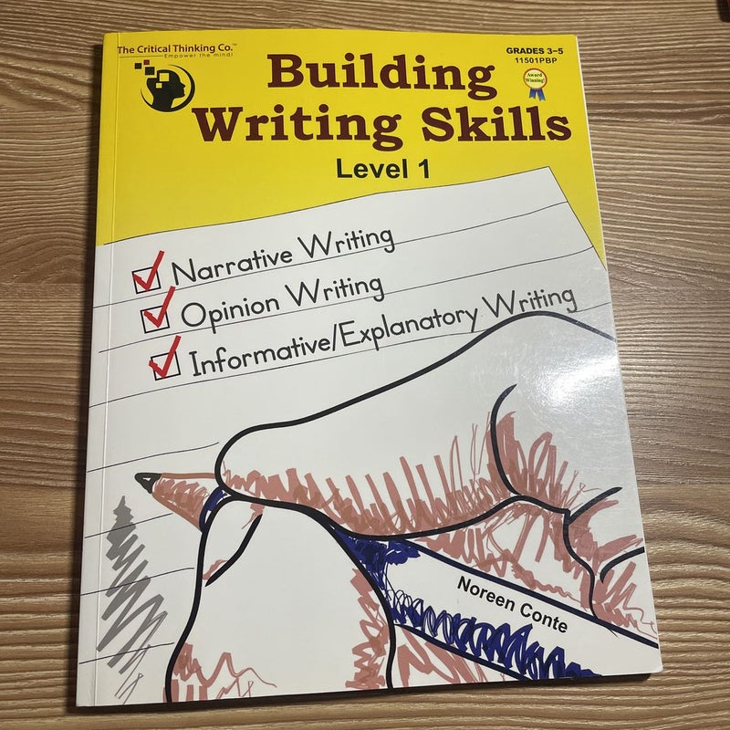 Building Prewriting Skills Level 1