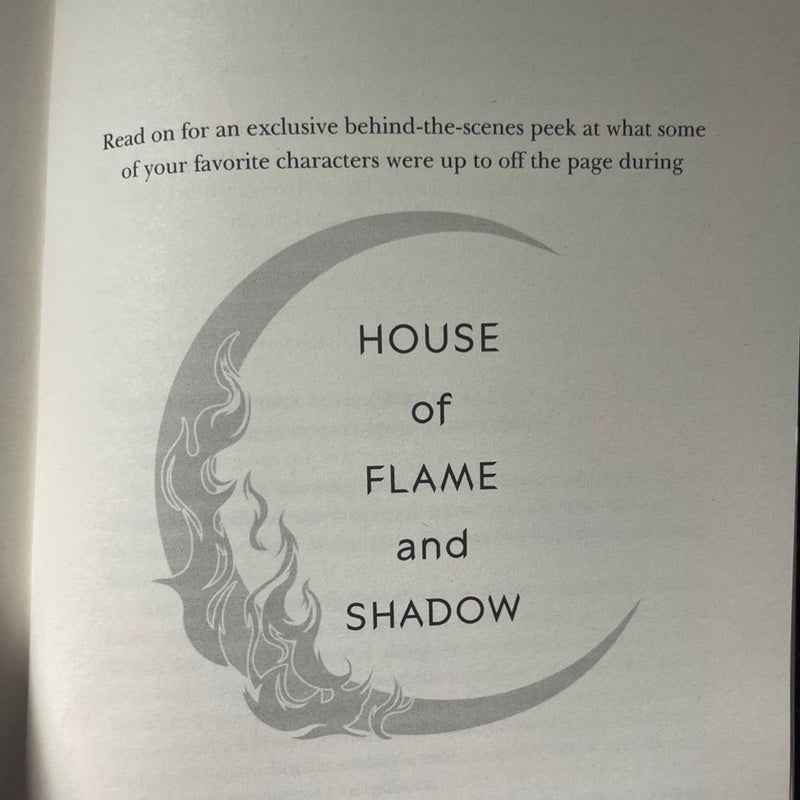 House of Flame and Shadow Barnes & Noble Exclusive 