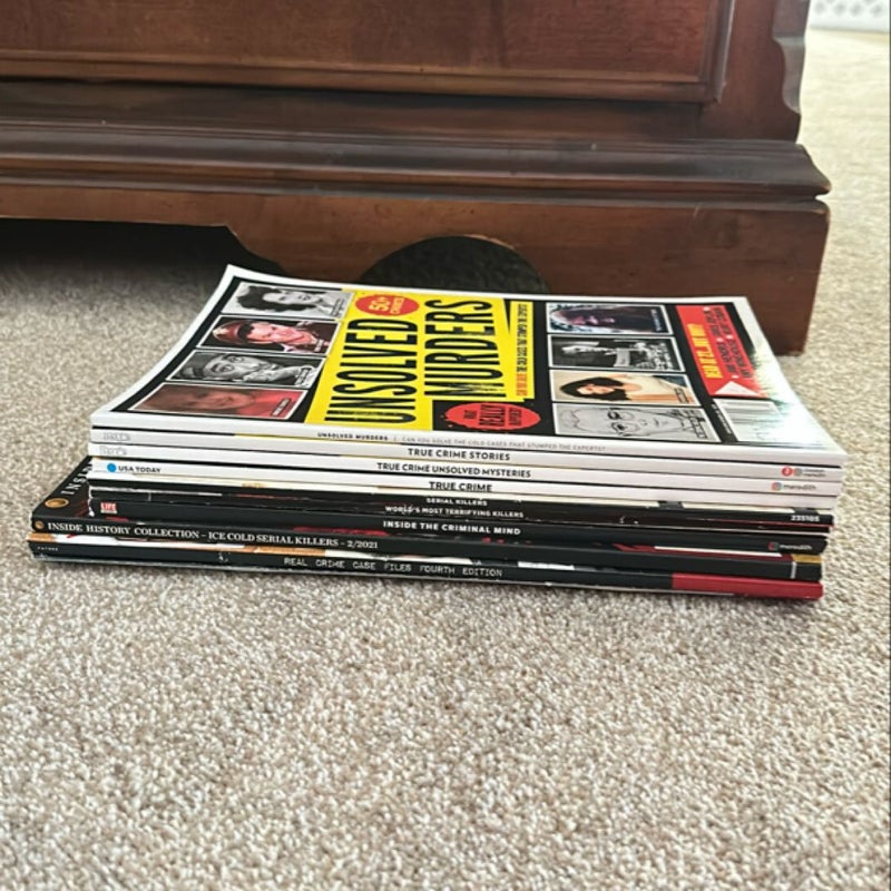  True Crime Special Edition Magazines 