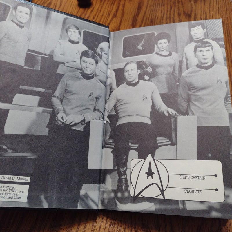 Star Trek Captains Log Book