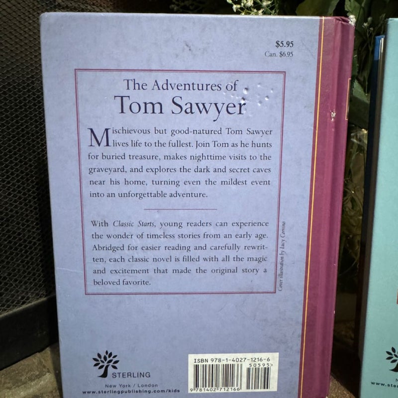 Classic Starts®: the Adventures of Tom Sawyer and Huckleberry Finn Hardback Book Bundle 