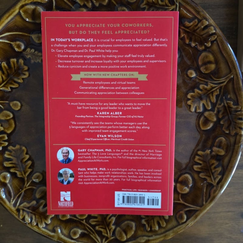 The 5 Languages of Appreciation in the Workplace