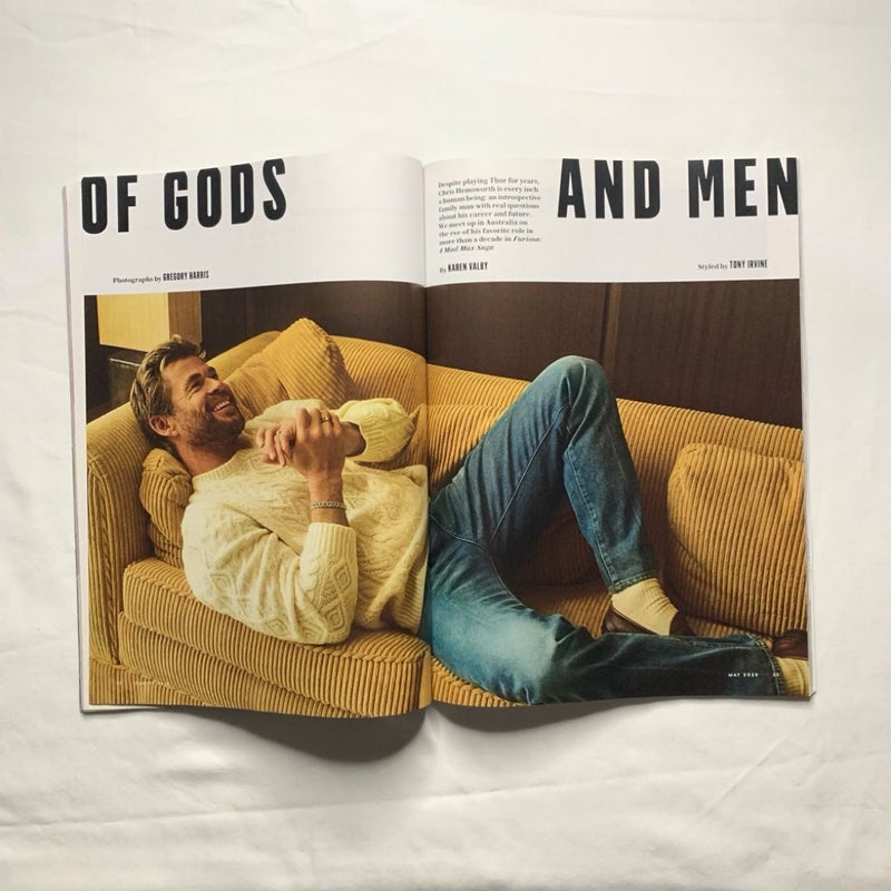 Vanity Fair Chris Hemsworth “Body And Soul” Issue May 2024 Magazine