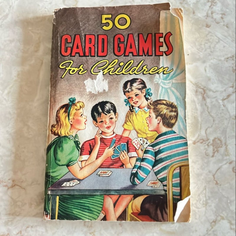 50 Card Games for Children