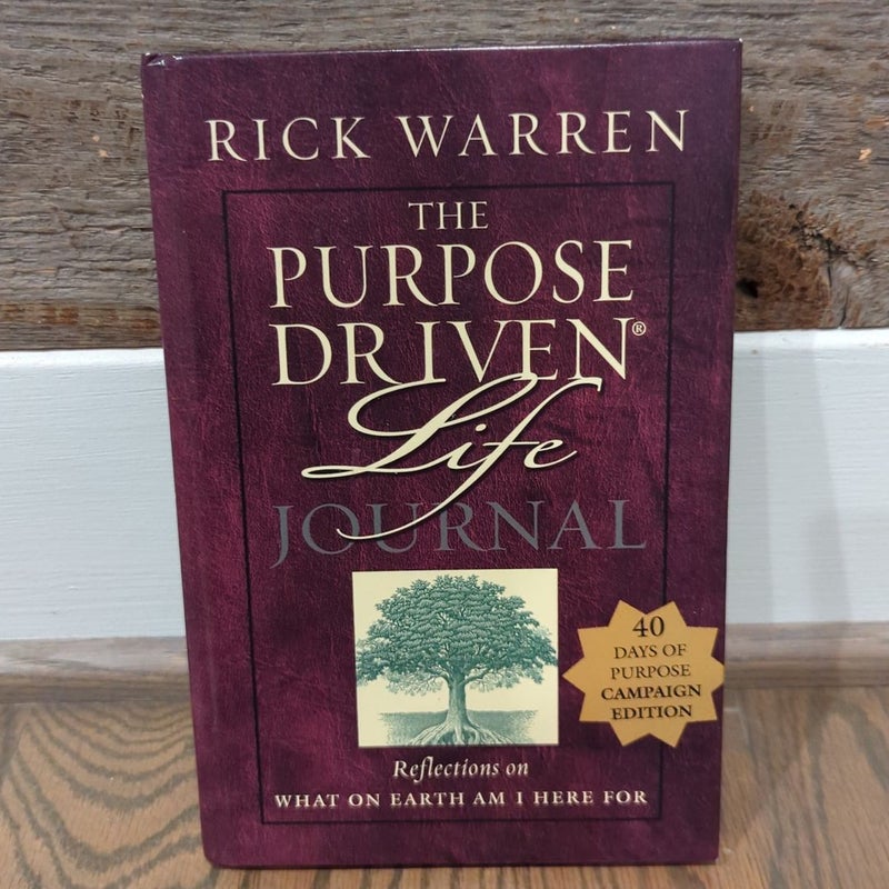 The Purpose Driven Life