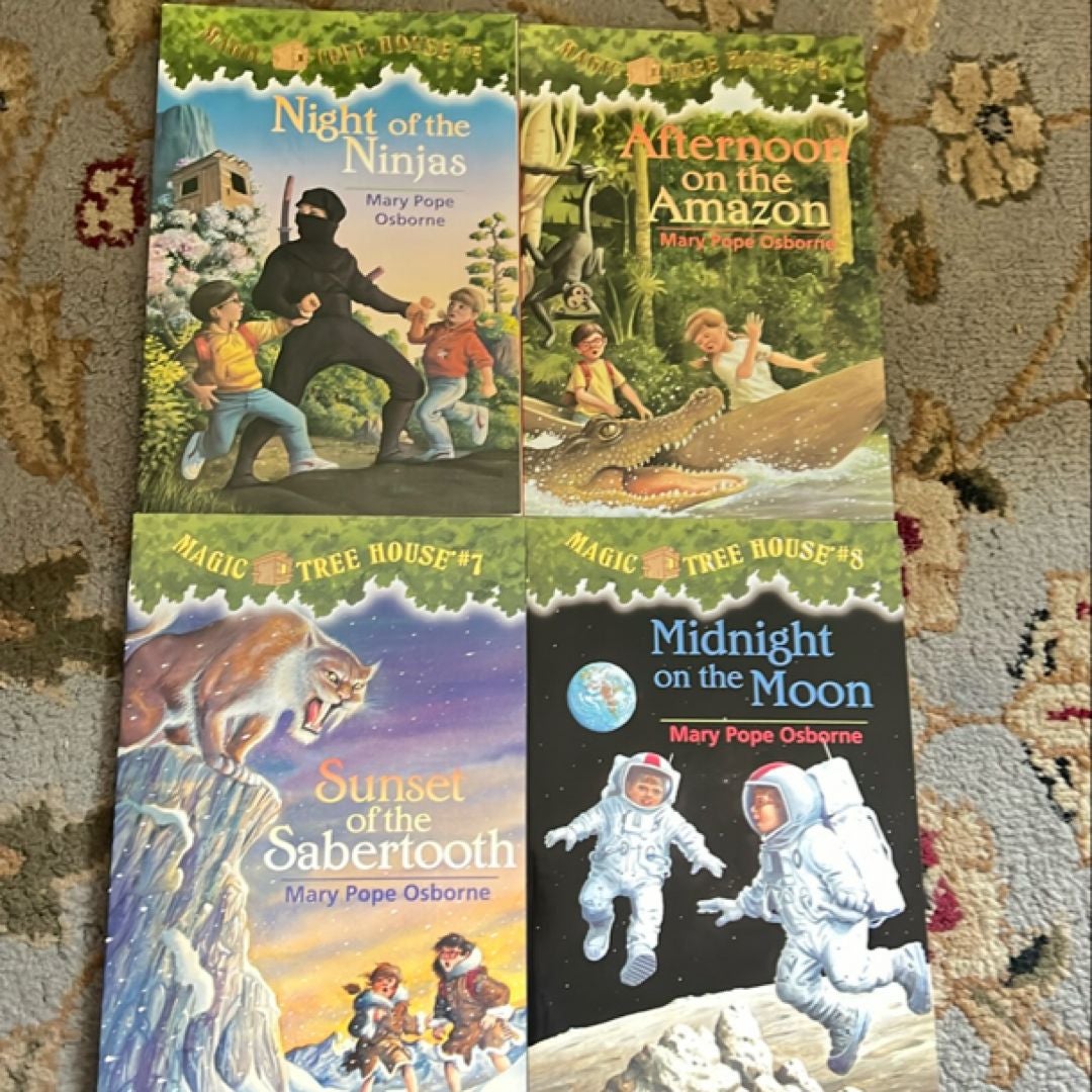 Magic Tree House Books 5-8 Boxed Set