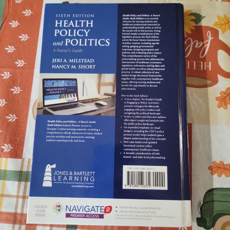 Health Policy and Politics: a Nurse's Guide