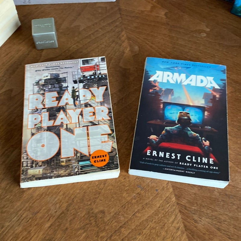 Armada and Ready Player One by Ernest Cline Paperback Pangobooks