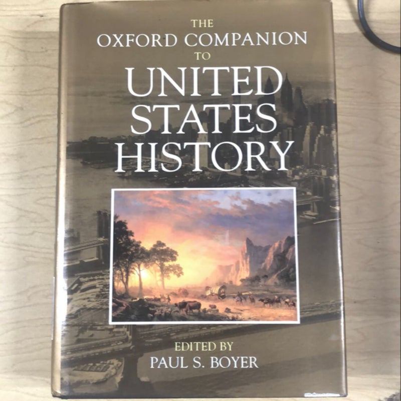 The Oxford Companion to United States History