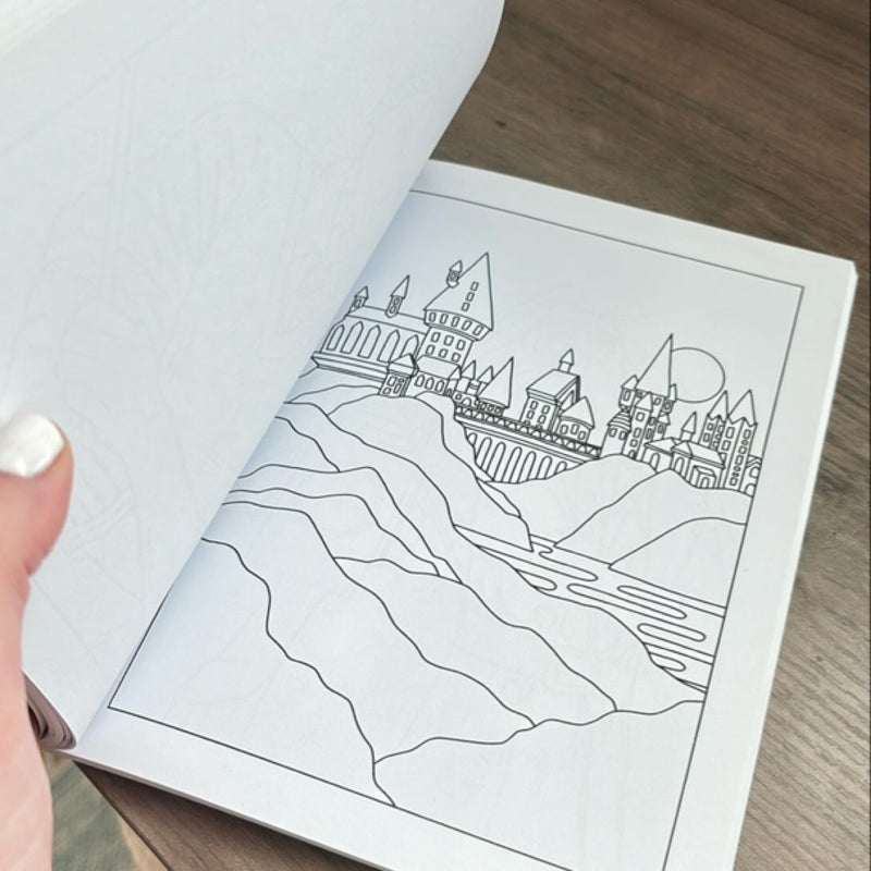 Unofficial Harry Potter Coloring Book