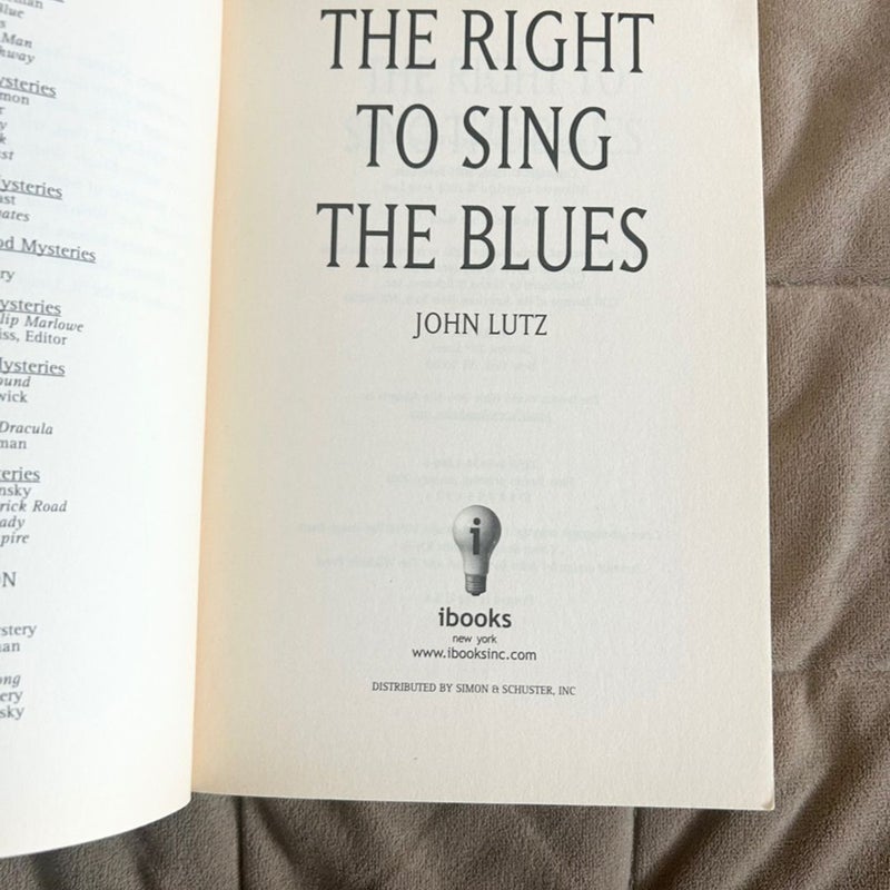 The Right to Sing the Blues