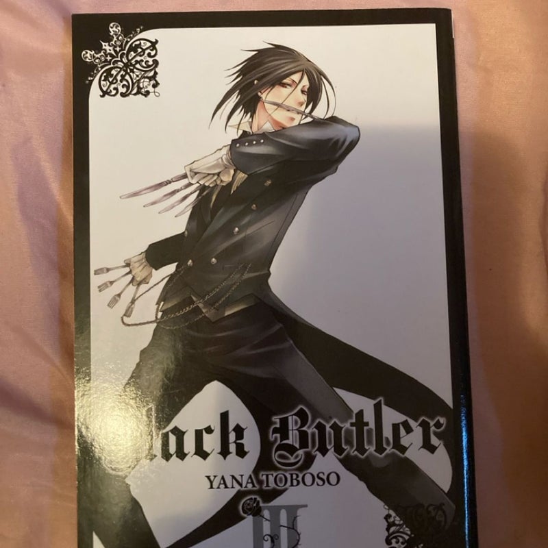 Black butler manga 1-5 